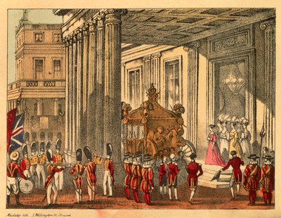 Sua Maestà lascia Buckingham Palace da Madeley