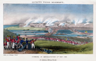 Settantatreesimo Reggimento, Assalto di Seringapatam, India, 4 maggio 1799 da Madeley