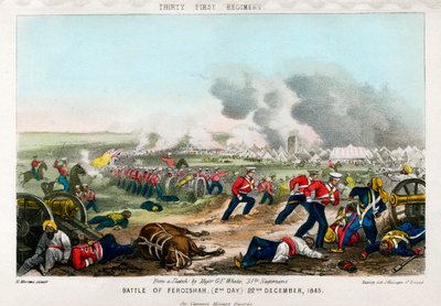 Trentunesimo Reggimento, Battaglia di Ferozeshah, 2° Giorno, 22 dicembre 1845 da Madeley