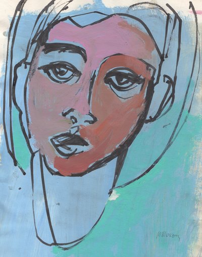 Sketchbook 21, 2024 (tempera, inchiostro su carta) da Madgalena Morey