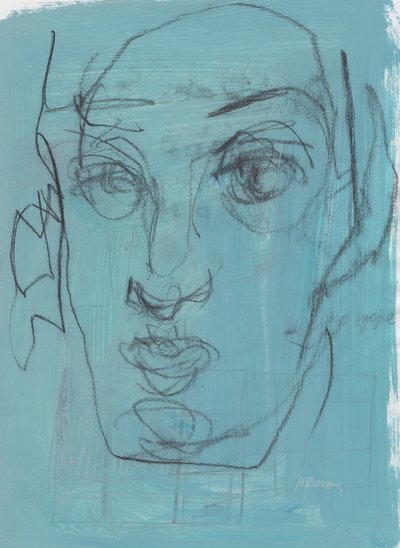 Sketchbook 5, 2024 (tempera, carboncino, matita su carta) da Madgalena Morey