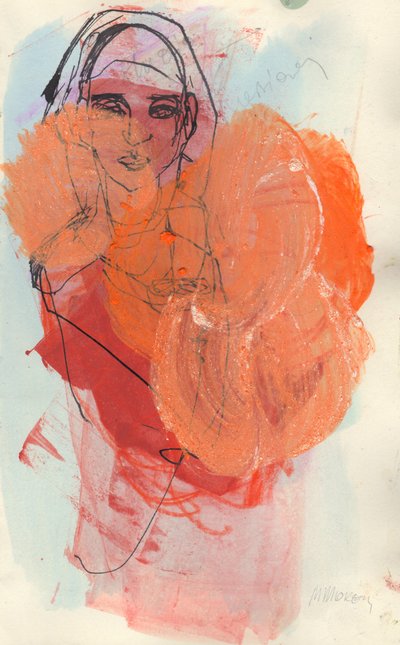 Sketchbook 9, 2024 (tempera, inchiostro, matita su carta) da Madgalena Morey