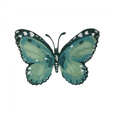 Elegante farfalla color verde acqua da Madison Phipps
