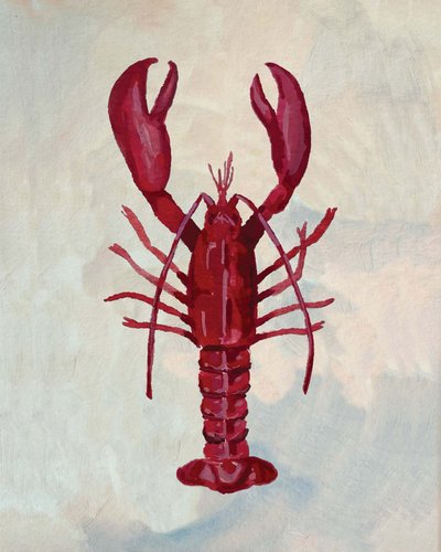 Aragosta dal colore rosso intenso da Madison Phipps