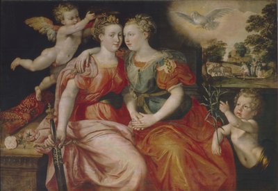 Allegoria della Pace e della Giustizia da Maerten Vos de