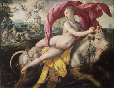 Il ratto di Europa da Maerten de Vos