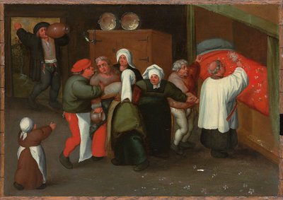 La Benedizione del Matrimonio da Maerten van Cleve