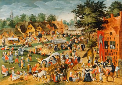 La festa di San Giorgio da Maerten van Cleve