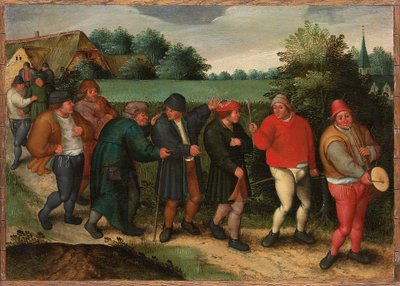 La Processione dello Sposo da Maerten van Cleve