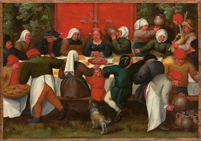 Il banchetto di nozze da Maerten van Cleve