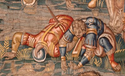 La scelta dei guerrieri (dalla serie Storia di Gedeone) da Maerten van Heemskerck