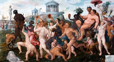 La processione trionfale di Bacco da Maerten van Heemskerck