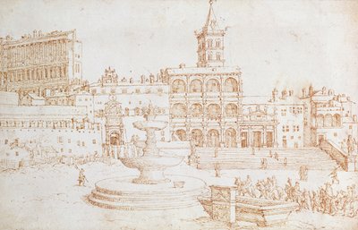 Vecchia San Pietro da Maerten van Heemskerck