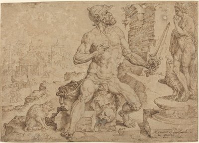 Simeone il Patriarca da Maerten van Heemskerck