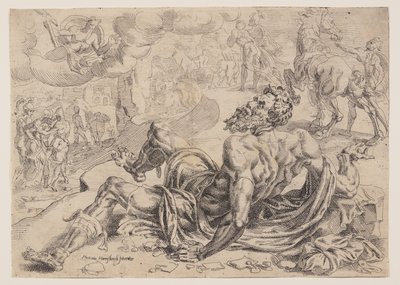 La conversione di Saulo da Maerten van Heemskerck