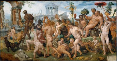 Processione trionfale di Sileno da Maerten van Heemskerck