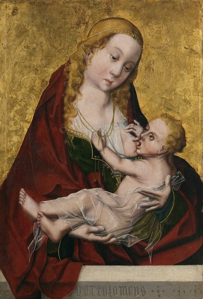 La Vergine che allatta il Bambino da Maestro Bartolomé