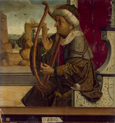 Re Davide da Maestro de Becerril
