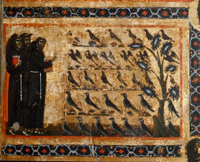 Storia della vita di San Francesco dal polittico di San Francesco d