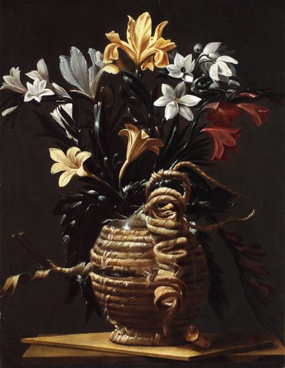 Fiasca con fiori, c. 1615-1620 da Maestro della fiasca di Forlì
