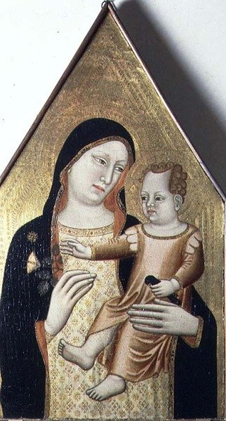 Madonna col Bambino, c.1340 da Maestro di Mezzana (fl.c 1340)