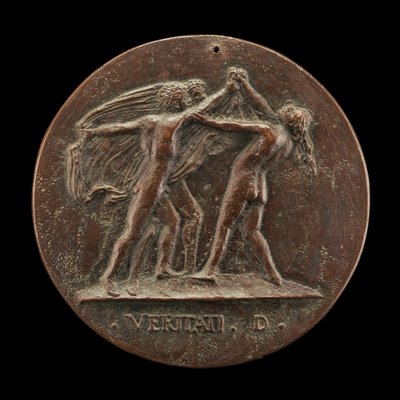 La verità svelata da due uomini [retro], 1520s da Maffeo Olivieri