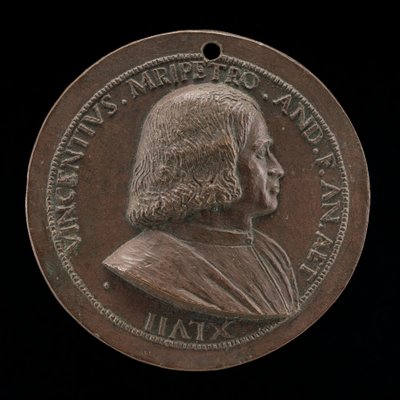 Vincenzo Malipiero, patrizio veneziano, fratello di Francesco [recto] da Maffeo Olivieri