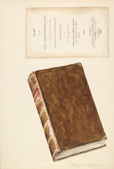 Vecchio libro, Vita di Wesley da Magnus S. Fossum