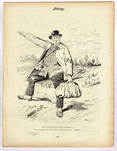 La Baionnette, satirico a colori da Henri Maigrot