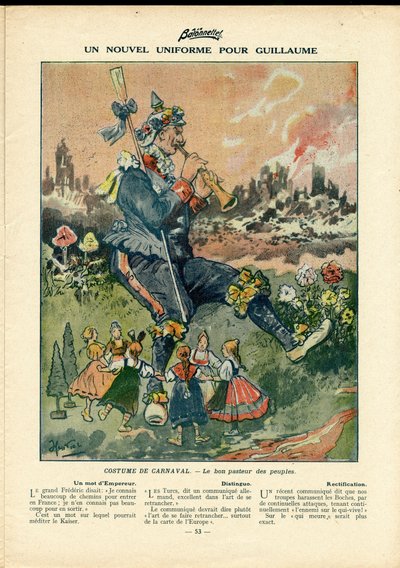 La Baionnette, Satirico a colori da Henri Maigrot