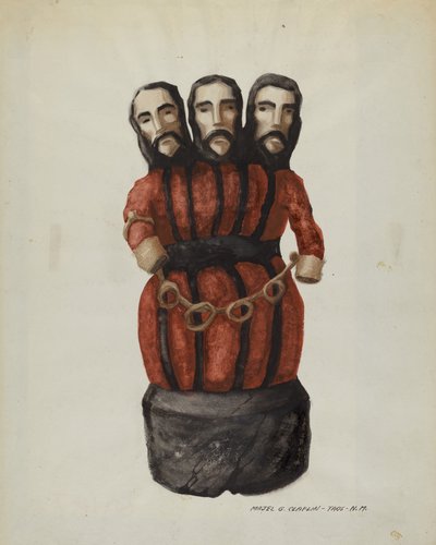 Bulto: Santissima Trinità da Majel G. Claflin