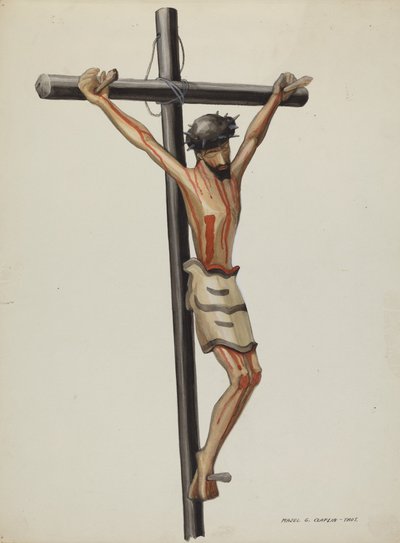 Bulto, Crocifisso da Majel G. Claflin