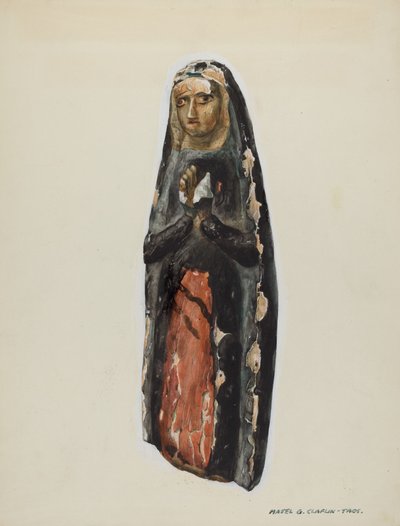 Bulto Vergine, c. 1939 da Majel G. Claflin