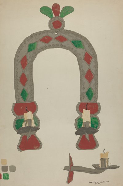 Applique per candela da Majel G. Claflin