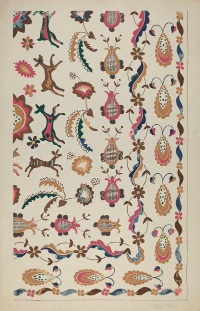 Colcha, 1935-1942 da Majel G. Claflin