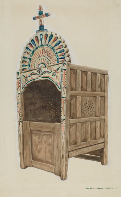 Confessionale, 1935-1942 da Majel G. Claflin
