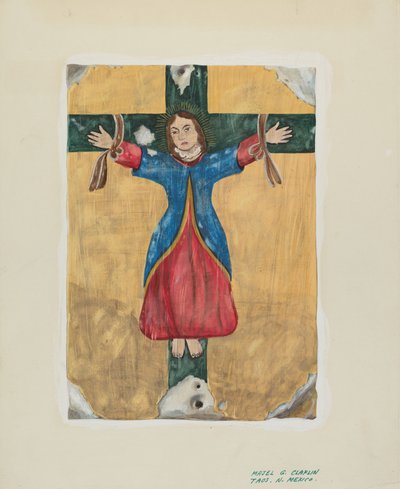 Dipinto di San Liberata, c. 1939 da Majel G. Claflin