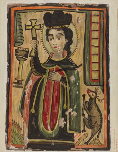 Retablo - San Procopio da Majel G. Claflin