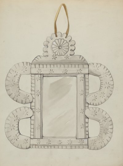 Cornice per Specchio in Latta da Majel G. Claflin