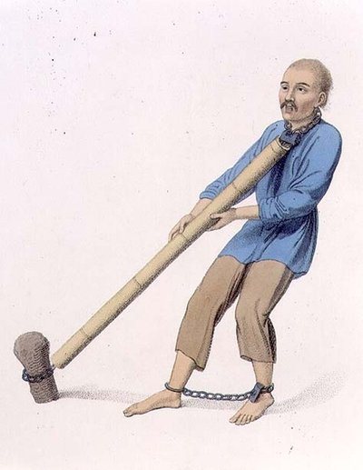Punizione del tubo di legno, tavola 16 da 