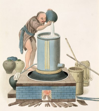 Un distillatore, tavola 24 da 