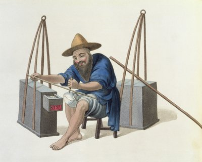 Un riparatore di porcellane, tavola 28 da 