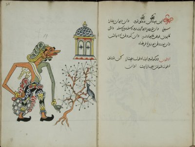 Wukon Jawa, MS 41 p.38, immagine 19, 1830 da Malay Malay