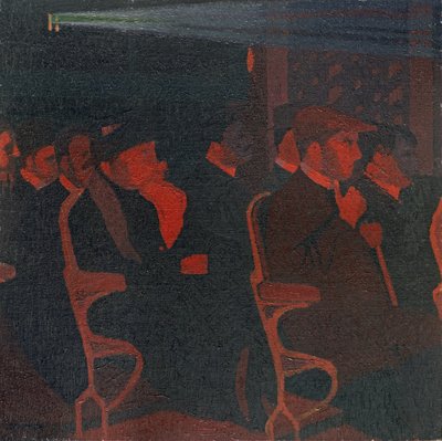 Al cinema, c.1915 da Malcolm Drummond