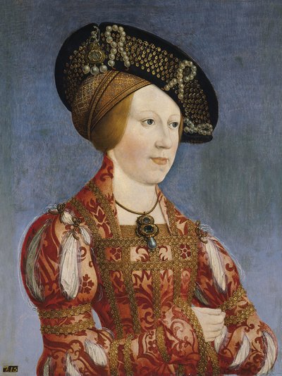 Anna di Boemia e Ungheria, 1519 da Maler zu Schwaz