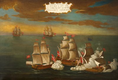 Cattura di una nave turca da parte di uno squadrone dell