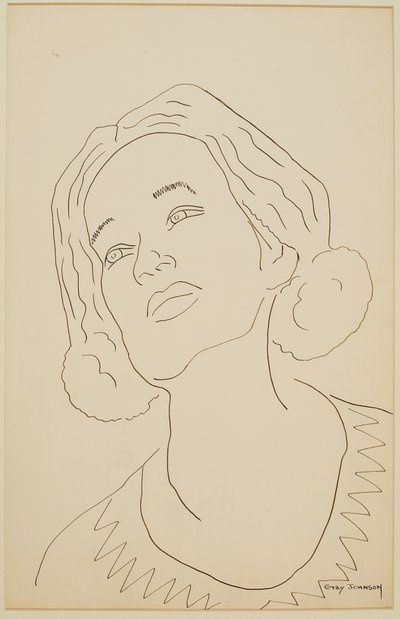 Studio di una ragazza #3 da Malvin Gray Johnson