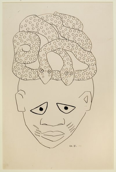 Studio di una Maschera da Malvin Gray Johnson