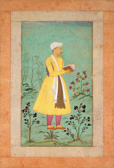 Ritratto di Nakib Khan, inizio XVII secolo da Manohar