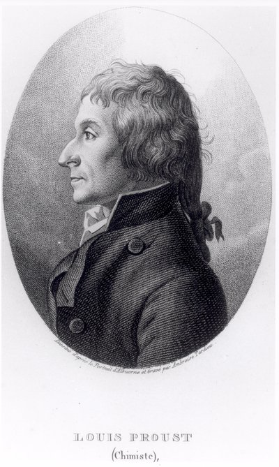 Joseph Louis Proust (1754-1826) inciso da Ambroise Tardieu (1788-1841) da Manuel Albuerne